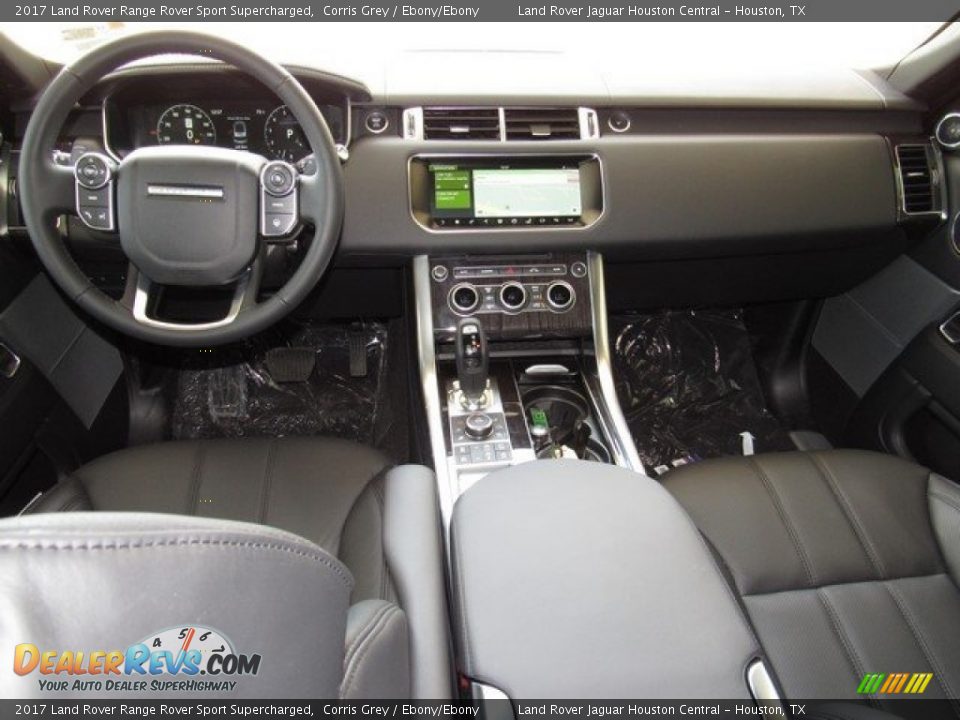 Dashboard of 2017 Land Rover Range Rover Sport Supercharged Photo #4
