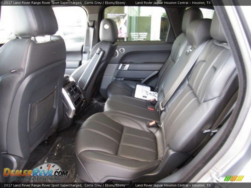 Rear Seat of 2017 Land Rover Range Rover Sport Supercharged Photo #5