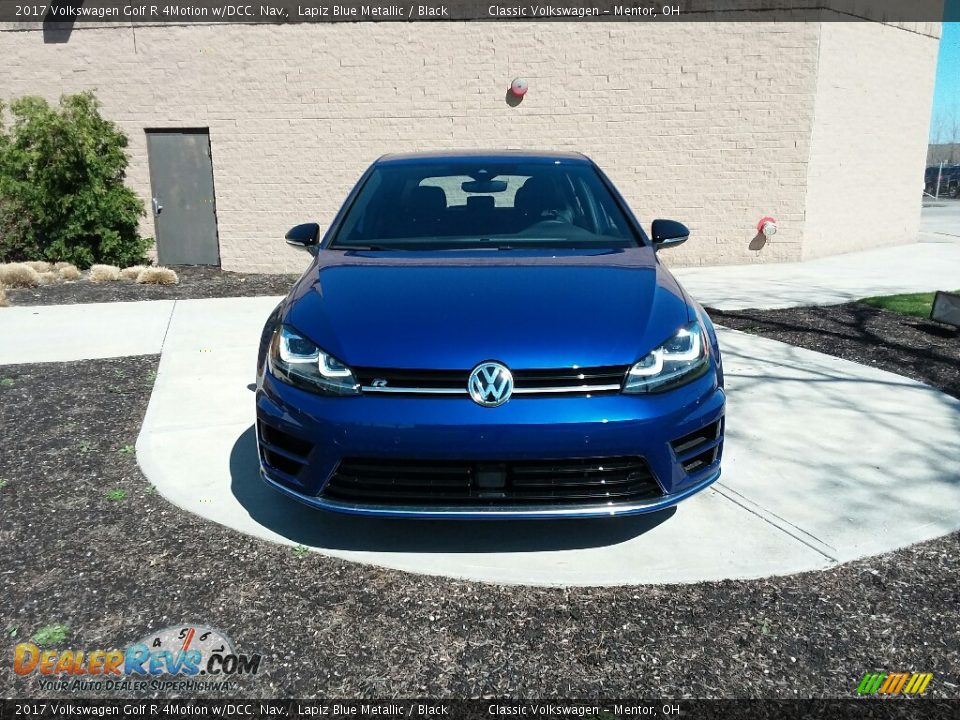 2017 Volkswagen Golf R 4Motion w/DCC. Nav. Lapiz Blue Metallic / Black Photo #2