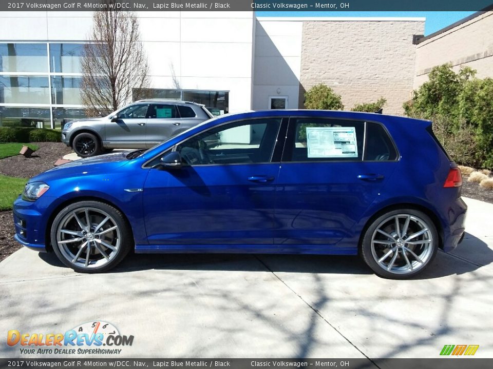 Lapiz Blue Metallic 2017 Volkswagen Golf R 4Motion w/DCC. Nav. Photo #3