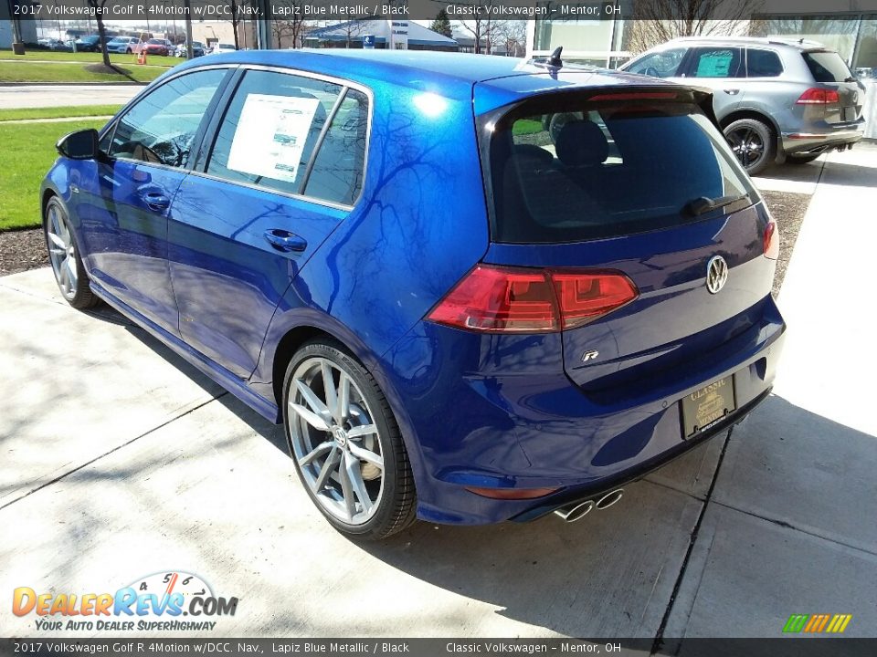 2017 Volkswagen Golf R 4Motion w/DCC. Nav. Lapiz Blue Metallic / Black Photo #4