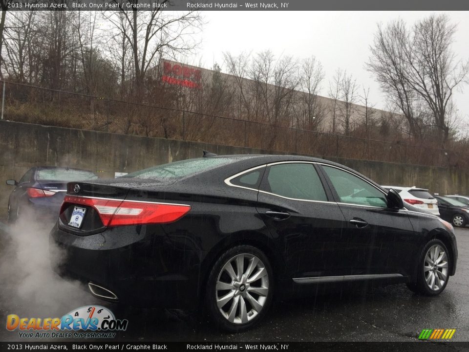 2013 Hyundai Azera Black Onyx Pearl / Graphite Black Photo #4