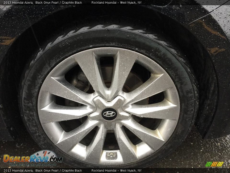 2013 Hyundai Azera Black Onyx Pearl / Graphite Black Photo #28