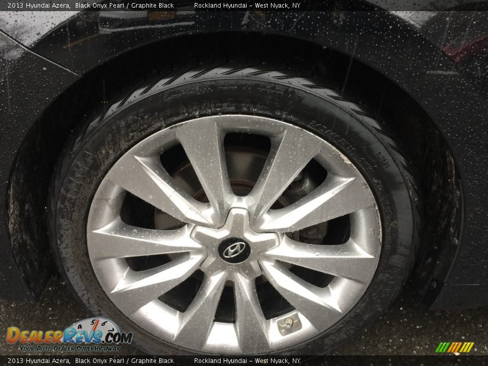 2013 Hyundai Azera Black Onyx Pearl / Graphite Black Photo #29