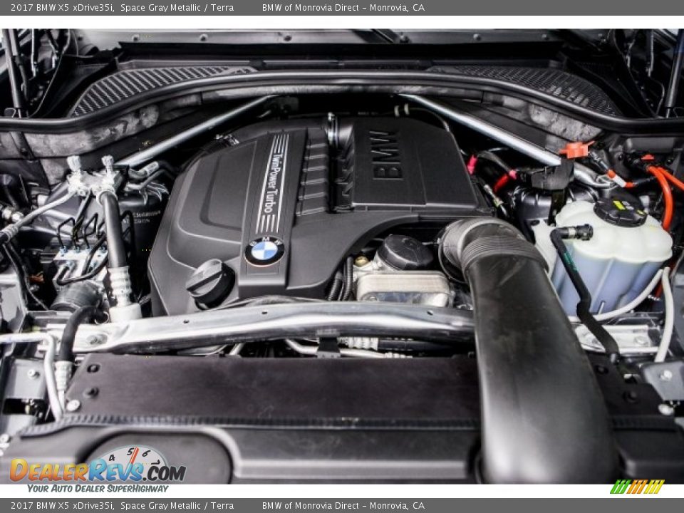 2017 BMW X5 xDrive35i Space Gray Metallic / Terra Photo #8