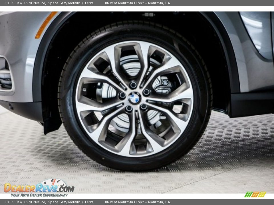 2017 BMW X5 xDrive35i Space Gray Metallic / Terra Photo #9