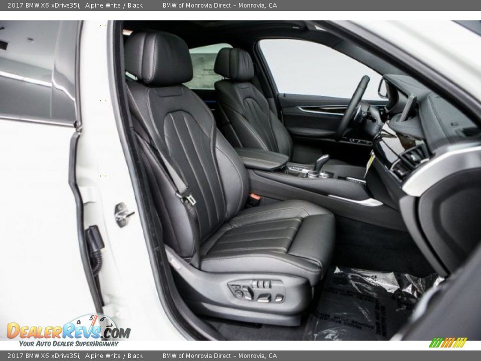 2017 BMW X6 xDrive35i Alpine White / Black Photo #2