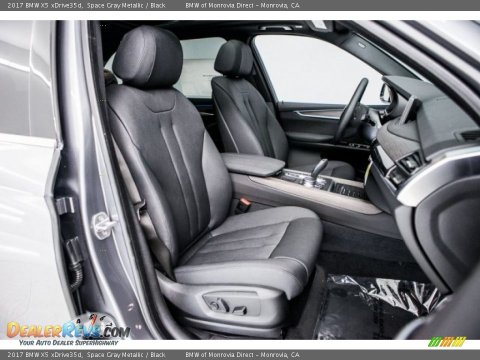 2017 BMW X5 xDrive35d Space Gray Metallic / Black Photo #2