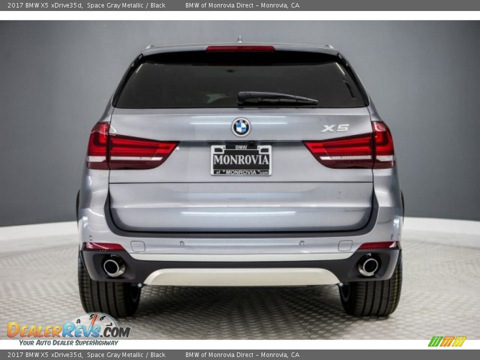 2017 BMW X5 xDrive35d Space Gray Metallic / Black Photo #4