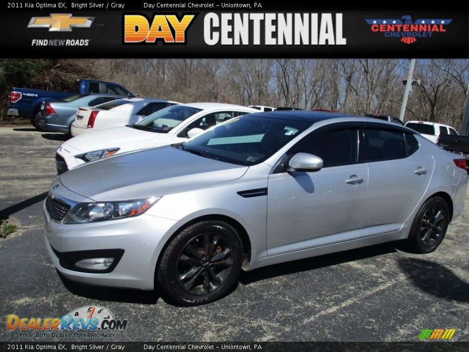2011 Kia Optima EX Bright Silver / Gray Photo #1