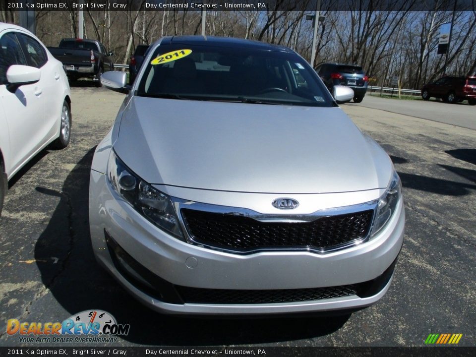 2011 Kia Optima EX Bright Silver / Gray Photo #2