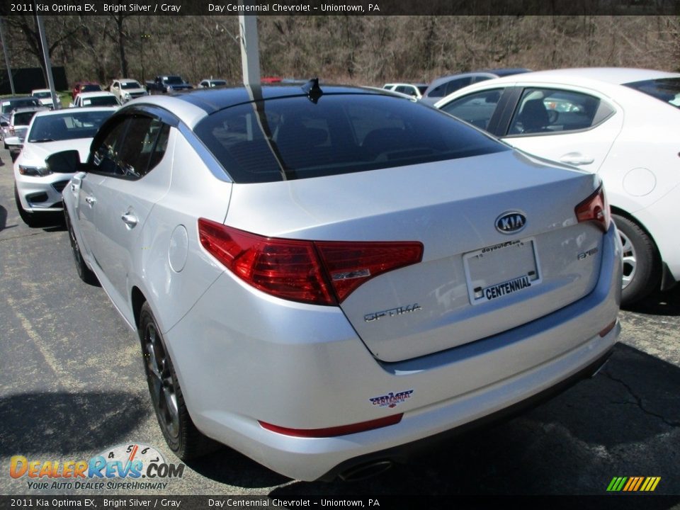 2011 Kia Optima EX Bright Silver / Gray Photo #5