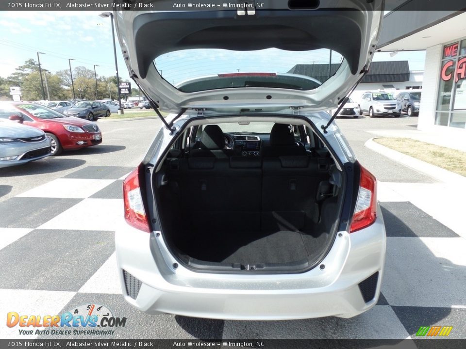 2015 Honda Fit LX Alabaster Silver Metallic / Black Photo #5