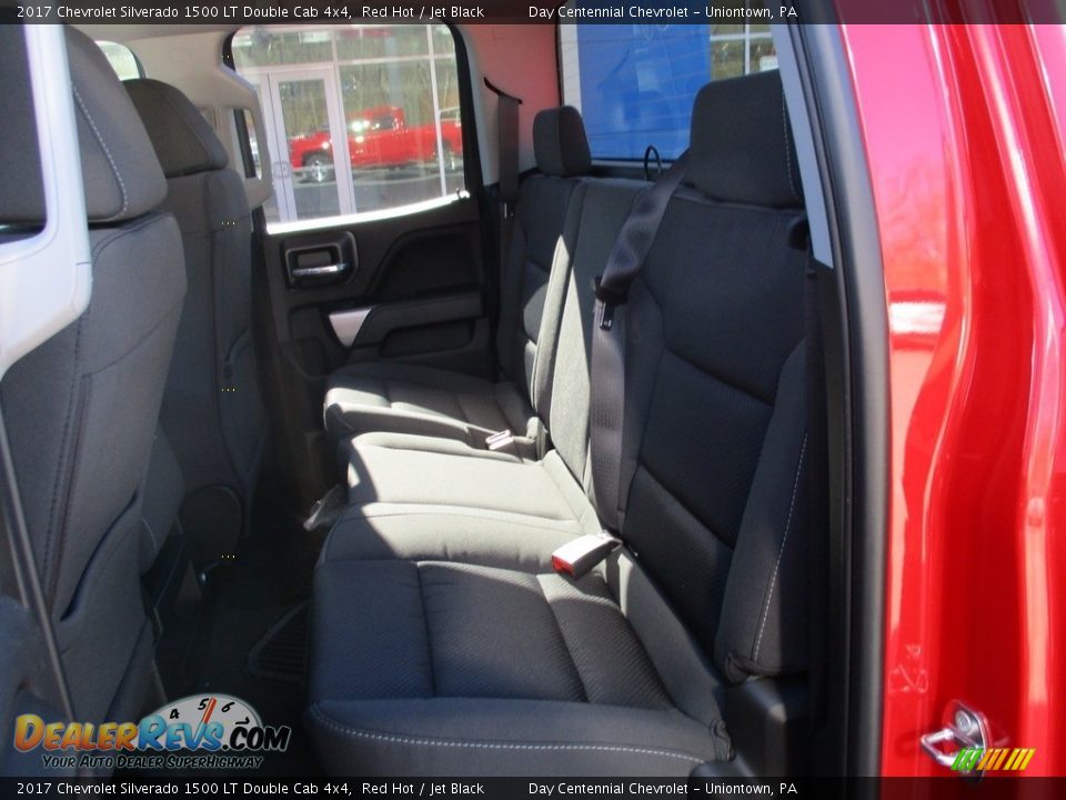 2017 Chevrolet Silverado 1500 LT Double Cab 4x4 Red Hot / Jet Black Photo #13