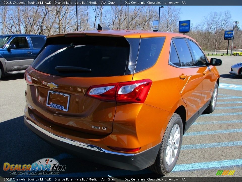 2018 Chevrolet Equinox LT AWD Orange Burst Metallic / Medium Ash Gray Photo #6