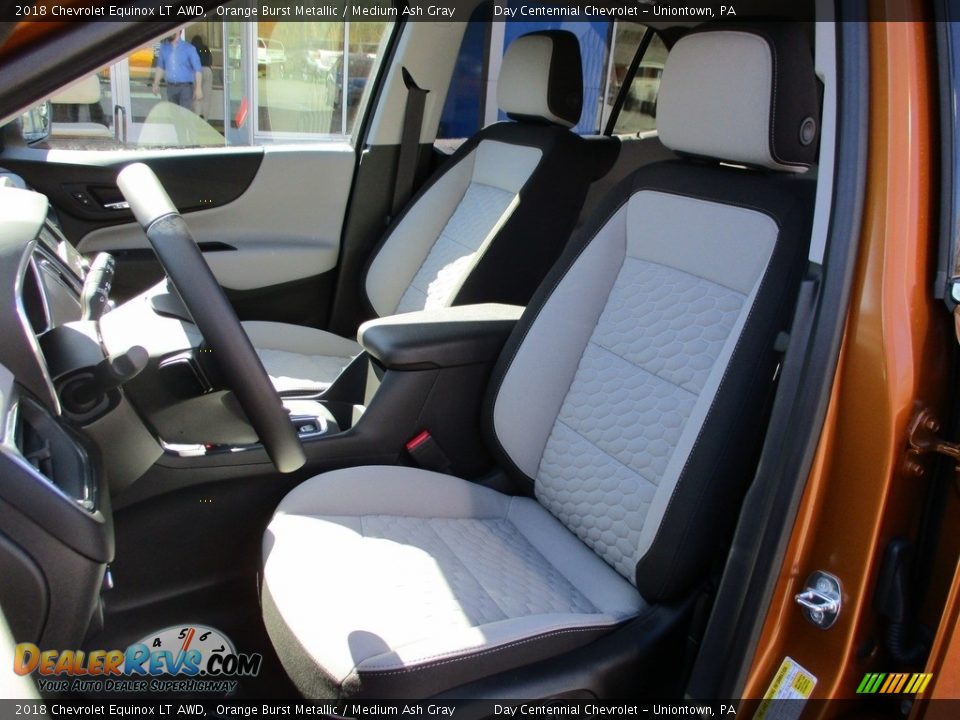 Front Seat of 2018 Chevrolet Equinox LT AWD Photo #13