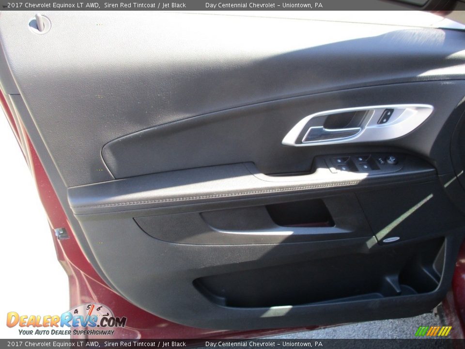 2017 Chevrolet Equinox LT AWD Siren Red Tintcoat / Jet Black Photo #11