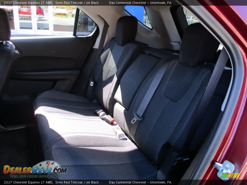 2017 Chevrolet Equinox LT AWD Siren Red Tintcoat / Jet Black Photo #13