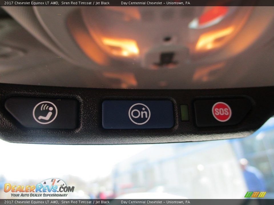 2017 Chevrolet Equinox LT AWD Siren Red Tintcoat / Jet Black Photo #18