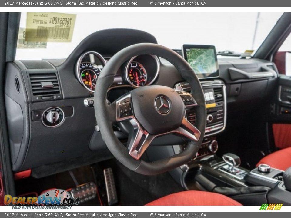 Dashboard of 2017 Mercedes-Benz G 63 AMG Photo #5