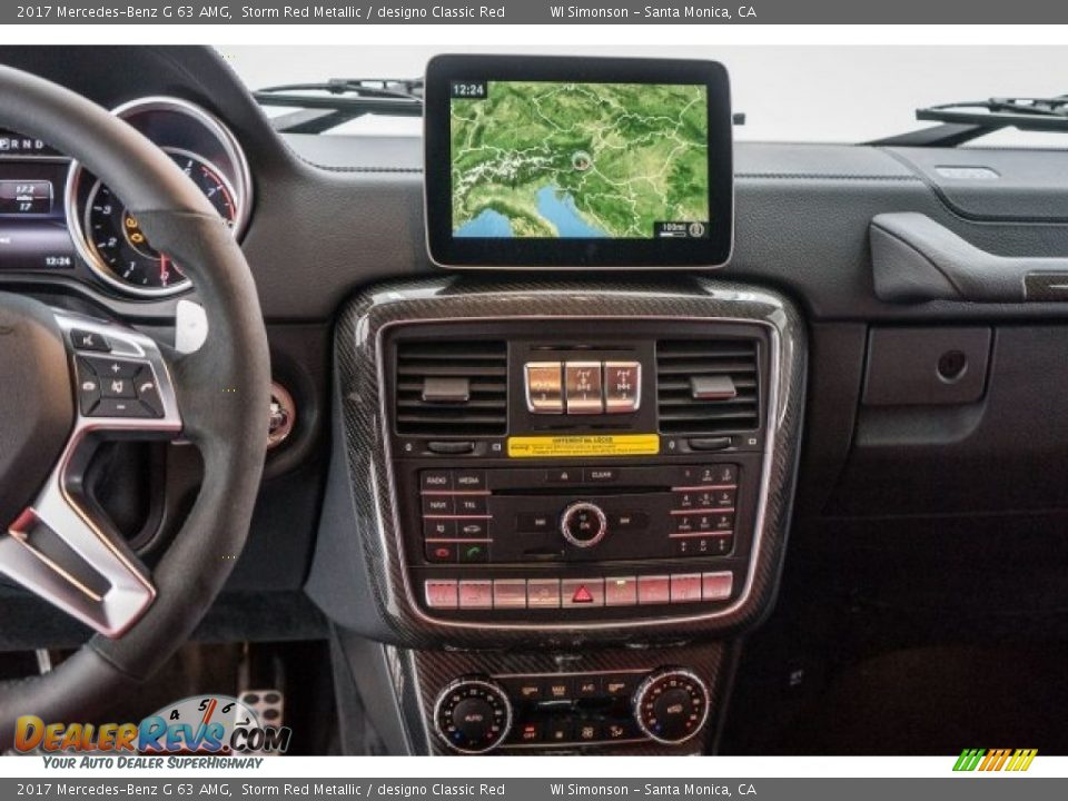 Controls of 2017 Mercedes-Benz G 63 AMG Photo #8