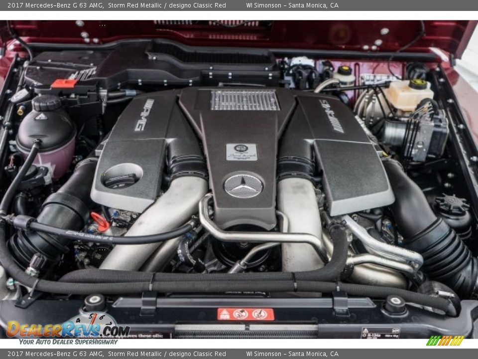 2017 Mercedes-Benz G 63 AMG 5.5 Liter AMG biturbo DOHC 32-Valve VVT V8 Engine Photo #9