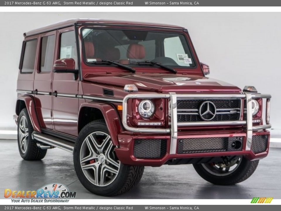 Front 3/4 View of 2017 Mercedes-Benz G 63 AMG Photo #12