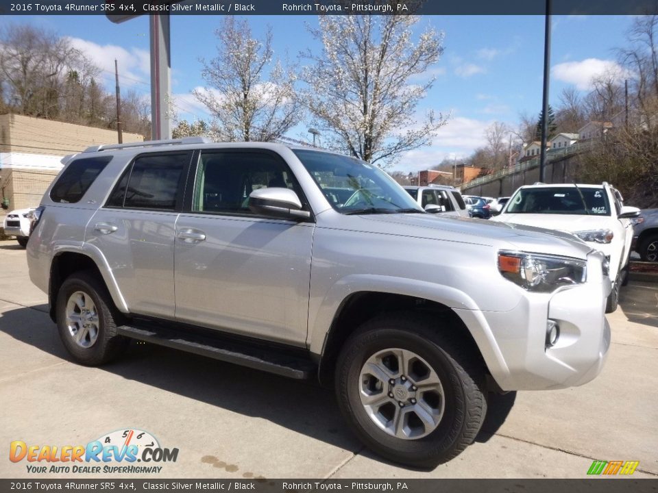 2016 Toyota 4Runner SR5 4x4 Classic Silver Metallic / Black Photo #1