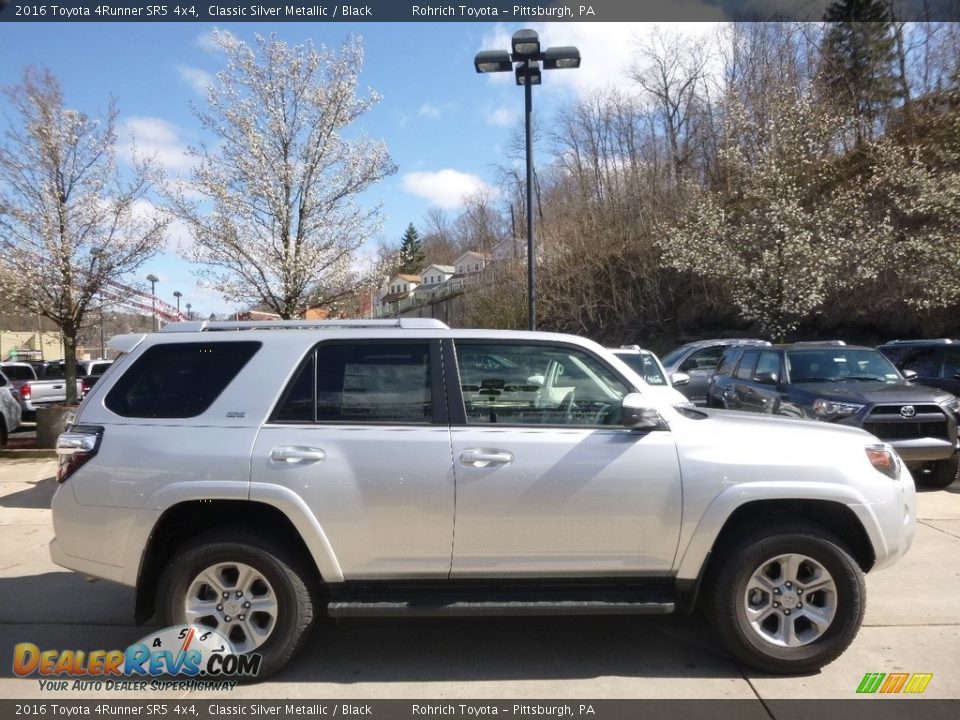 2016 Toyota 4Runner SR5 4x4 Classic Silver Metallic / Black Photo #2