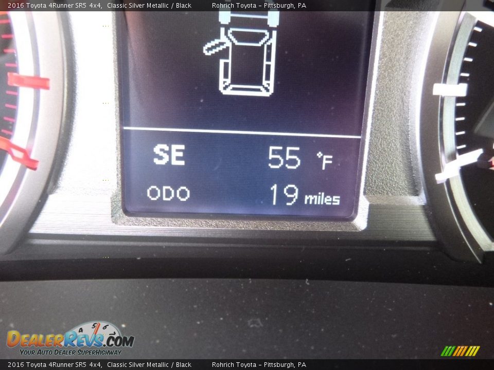 2016 Toyota 4Runner SR5 4x4 Classic Silver Metallic / Black Photo #15