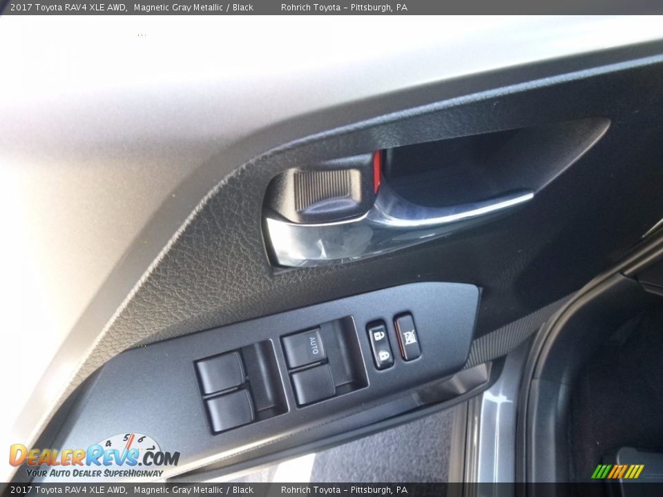 2017 Toyota RAV4 XLE AWD Magnetic Gray Metallic / Black Photo #9