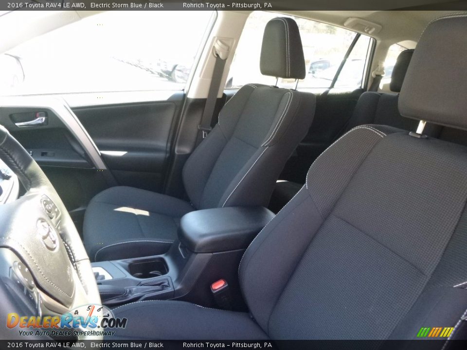 2016 Toyota RAV4 LE AWD Electric Storm Blue / Black Photo #6