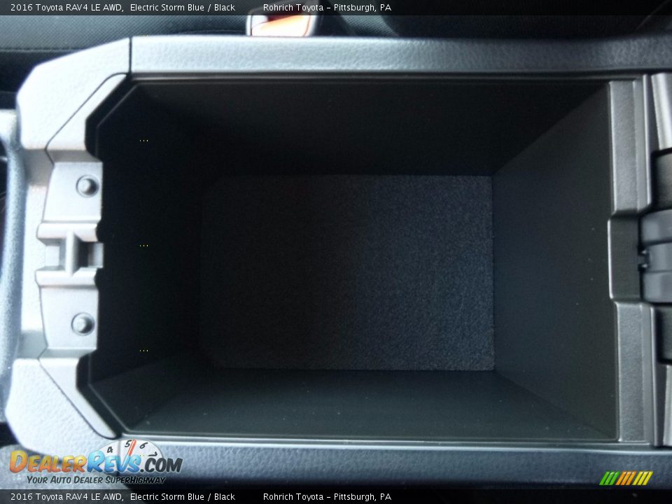 2016 Toyota RAV4 LE AWD Electric Storm Blue / Black Photo #15