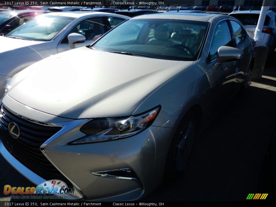 2017 Lexus ES 350 Satin Cashmere Metallic / Parchment Photo #1