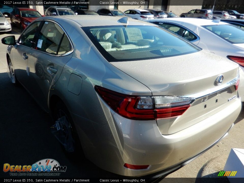 2017 Lexus ES 350 Satin Cashmere Metallic / Parchment Photo #3