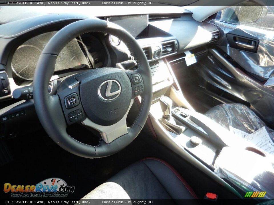 2017 Lexus IS 300 AWD Nebula Gray Pearl / Black Photo #2