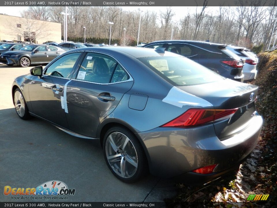 2017 Lexus IS 300 AWD Nebula Gray Pearl / Black Photo #3