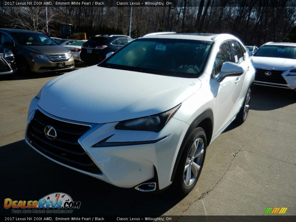 2017 Lexus NX 200t AWD Eminent White Pearl / Black Photo #1