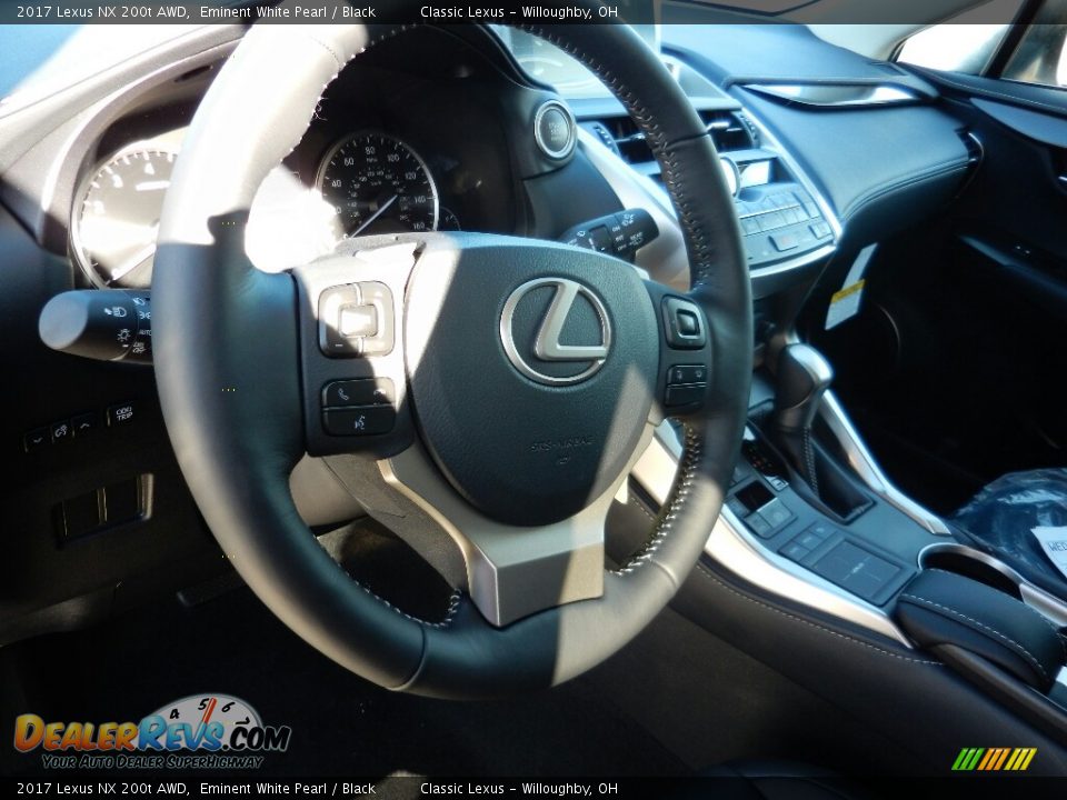 2017 Lexus NX 200t AWD Eminent White Pearl / Black Photo #2