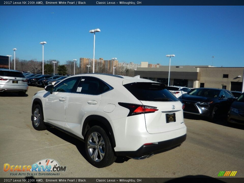 2017 Lexus NX 200t AWD Eminent White Pearl / Black Photo #3