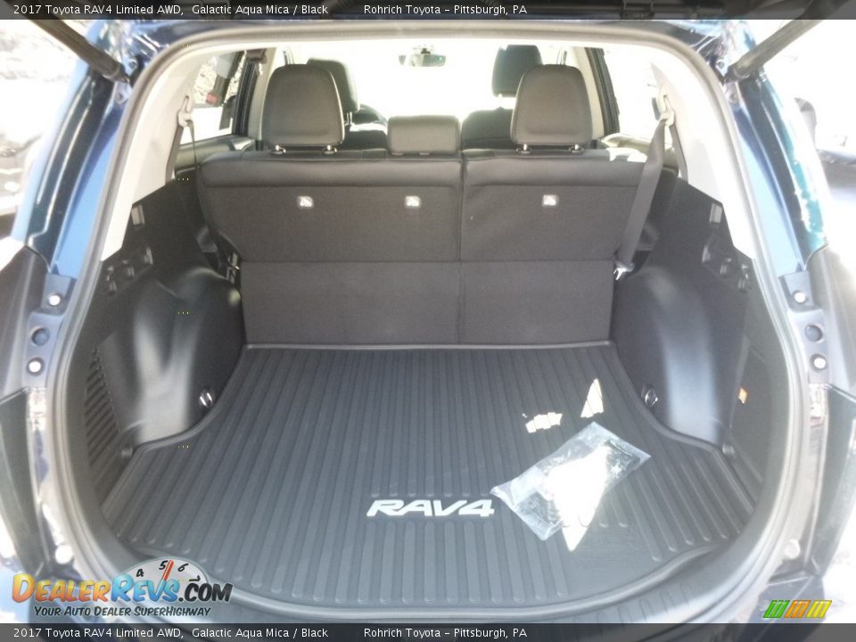 2017 Toyota RAV4 Limited AWD Galactic Aqua Mica / Black Photo #6
