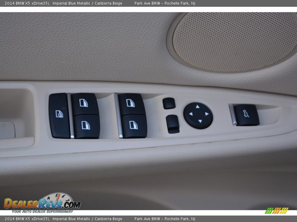 2014 BMW X5 xDrive35i Imperial Blue Metallic / Canberra Beige Photo #9
