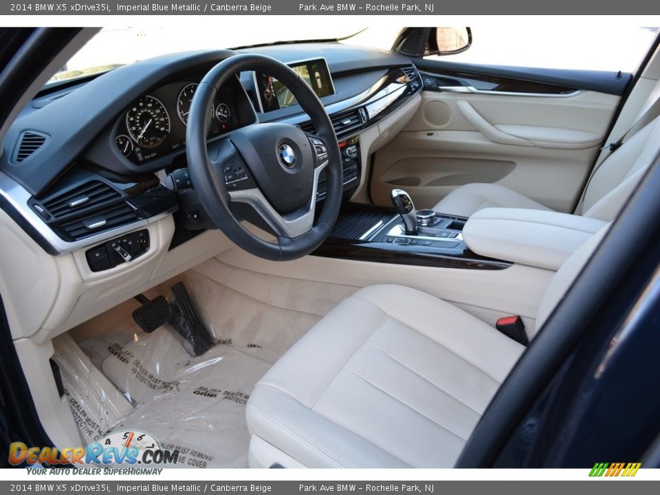 Canberra Beige Interior - 2014 BMW X5 xDrive35i Photo #10