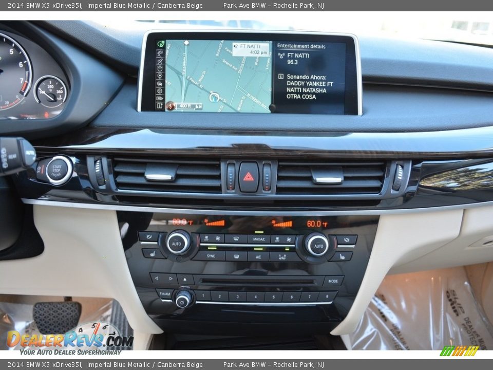 2014 BMW X5 xDrive35i Imperial Blue Metallic / Canberra Beige Photo #16