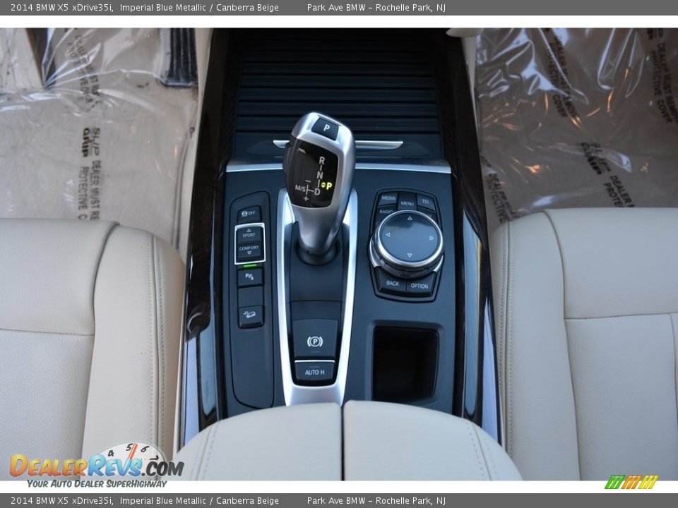 2014 BMW X5 xDrive35i Imperial Blue Metallic / Canberra Beige Photo #17