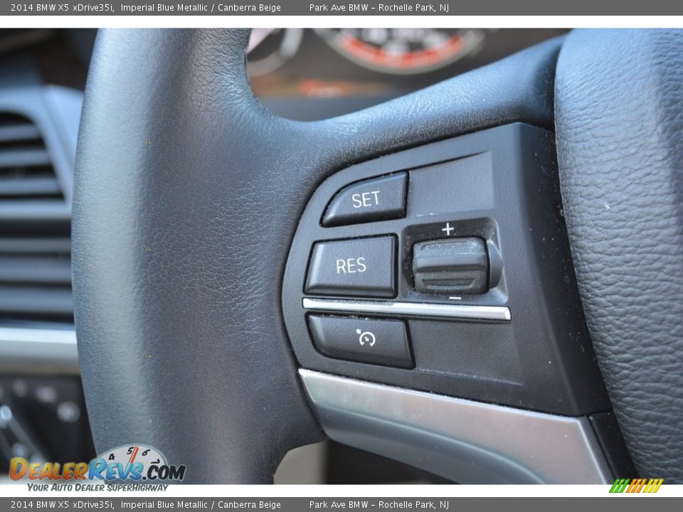 2014 BMW X5 xDrive35i Imperial Blue Metallic / Canberra Beige Photo #19