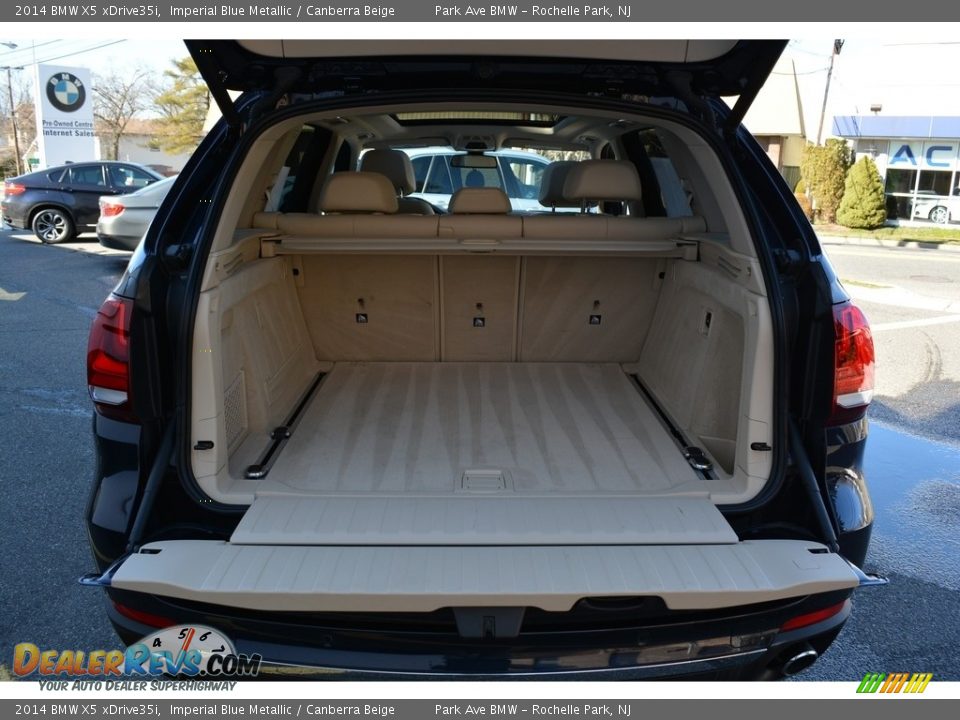 2014 BMW X5 xDrive35i Imperial Blue Metallic / Canberra Beige Photo #23