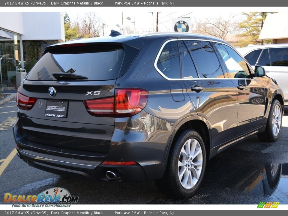 2017 BMW X5 xDrive35i Dark Graphite Metallic / Black Photo #3