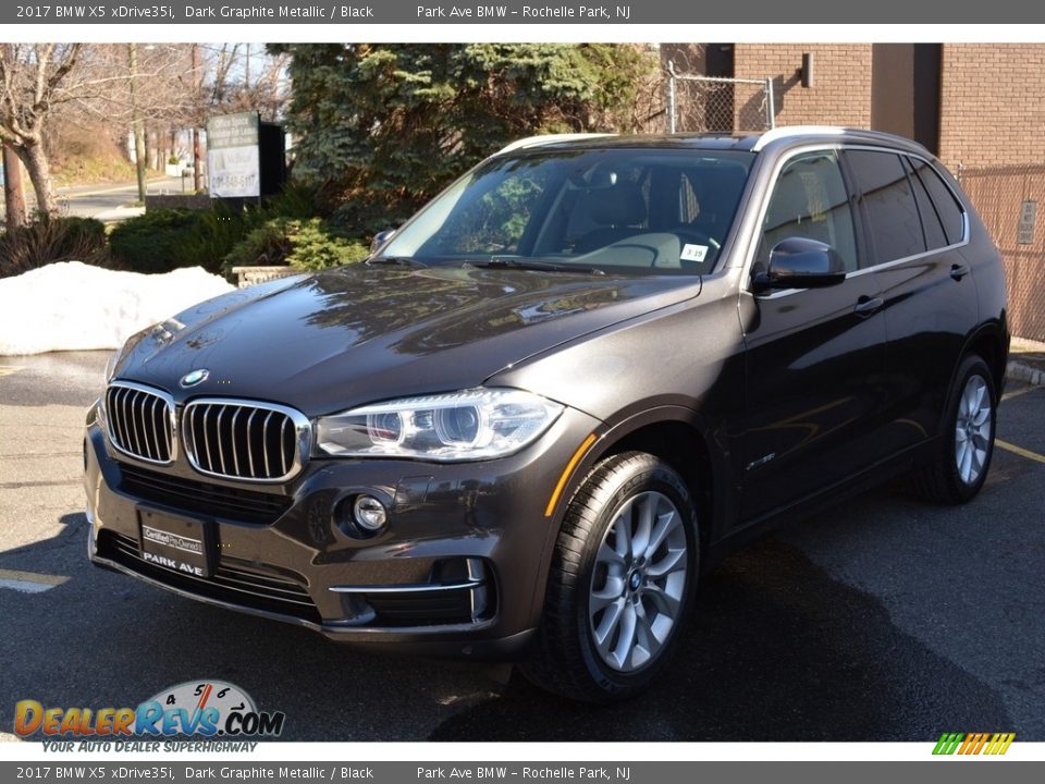 2017 BMW X5 xDrive35i Dark Graphite Metallic / Black Photo #6