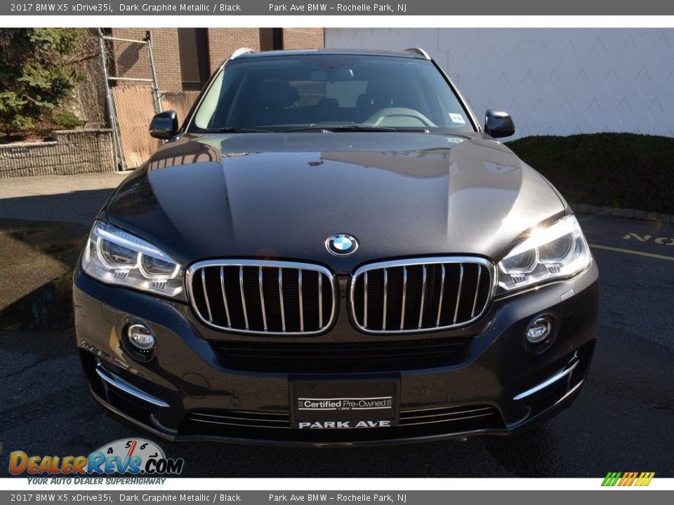 2017 BMW X5 xDrive35i Dark Graphite Metallic / Black Photo #7